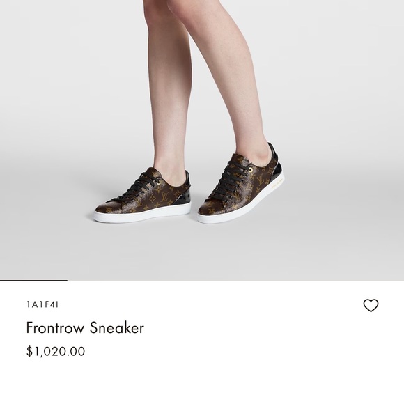 Louis Vuitton Frontrow Front Row Sneaker size 37  7 Full set - Picture 7 of 10